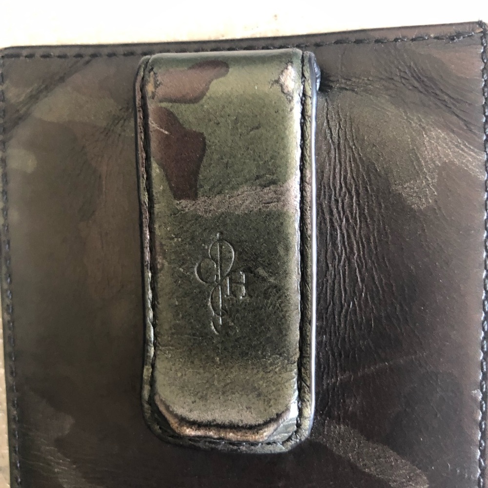 Cole Haan men’s money clip and card wallet